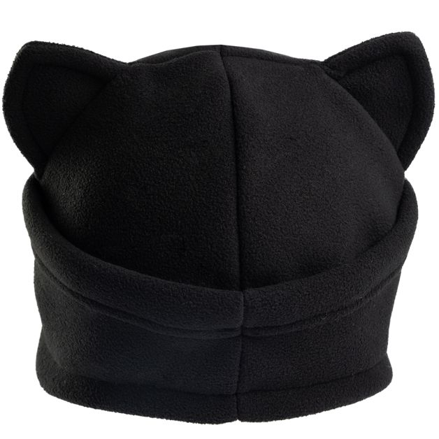 TUR Gear ушастая шапка флис Black