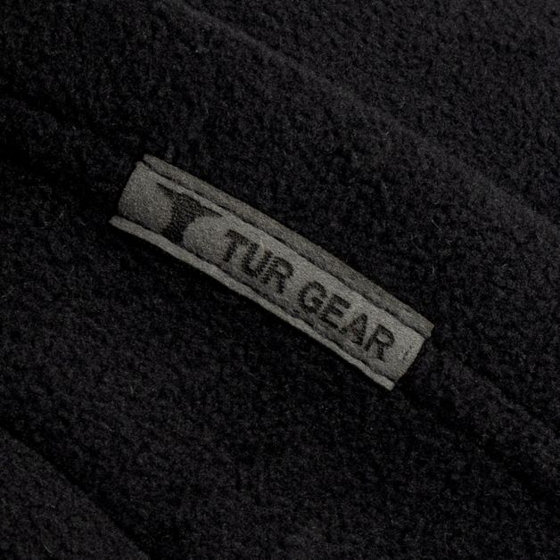 TUR Gear ушастая шапка флис Black
