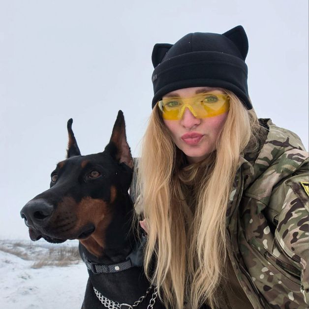 TUR Gear ушастая шапка флис Black