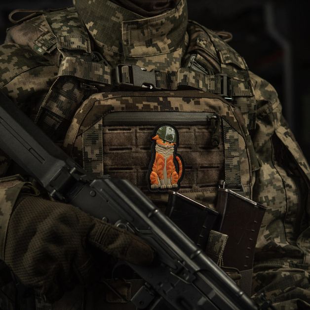 M-Tac нашивка Orange Cat PVC (MM14 cover)