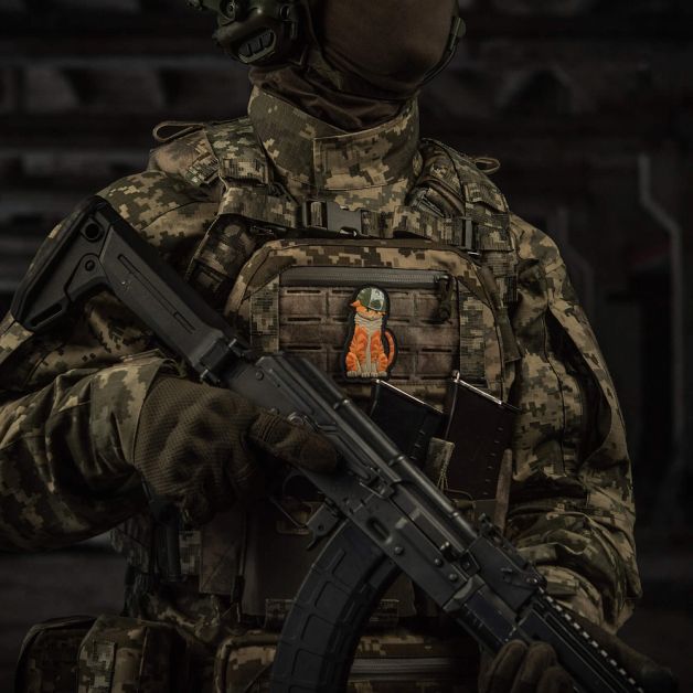M-Tac нашивка Orange Cat PVC (MM14 cover)