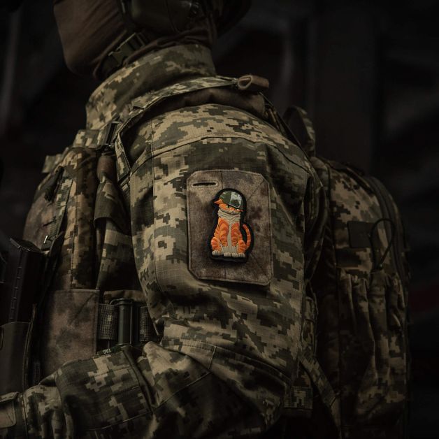 M-Tac нашивка Orange Cat PVC (MM14 cover)