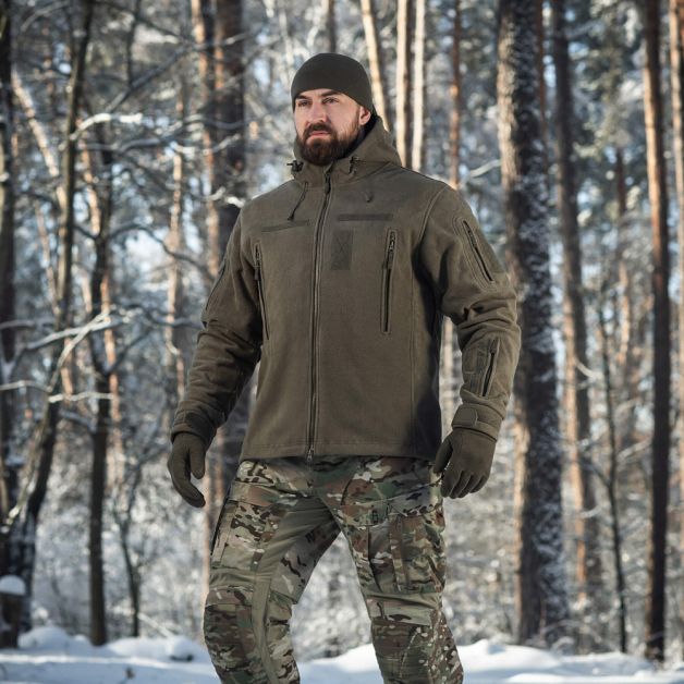 M-Tac куртка флисовая Windblock Division Gen.III Dark Olive