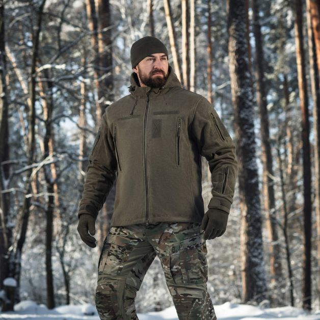 M-Tac куртка флисовая Windblock Division Gen.III Dark Olive