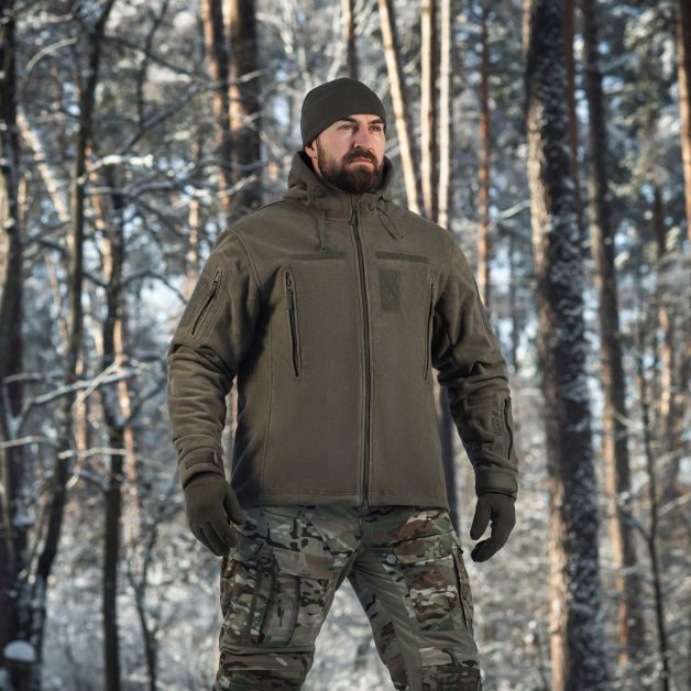 M-Tac куртка флисовая Windblock Division Gen.III Dark Olive
