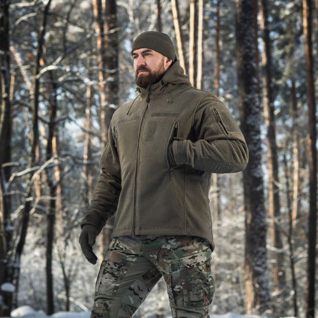 M-Tac куртка флисовая Windblock Division Gen.III Dark Olive