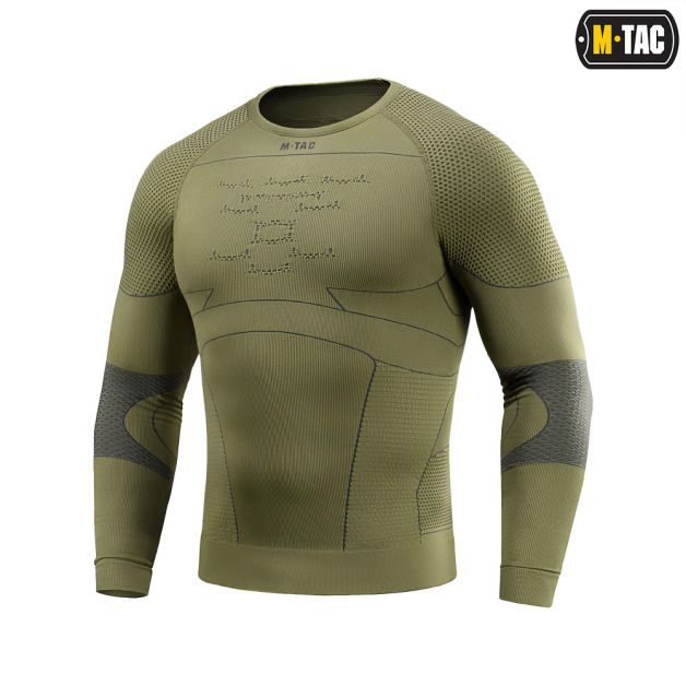 M-Tac терморубашка компрессионная Ranger Green/Dark Grey