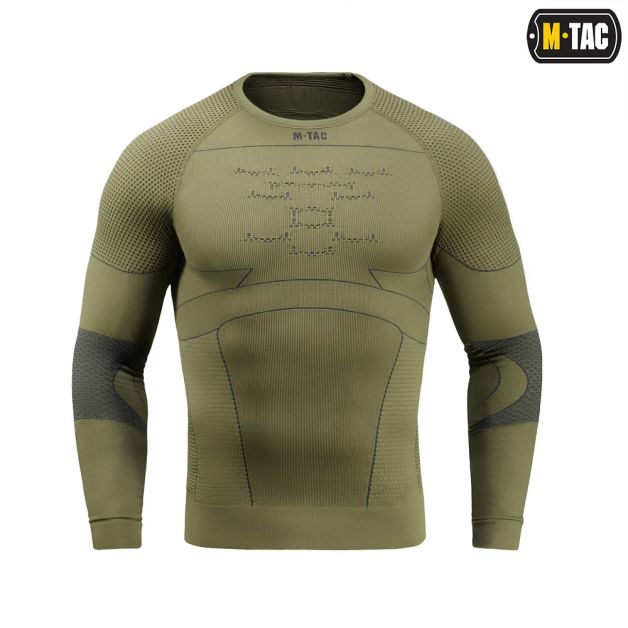 M-Tac терморубашка компрессионная Ranger Green/Dark Grey