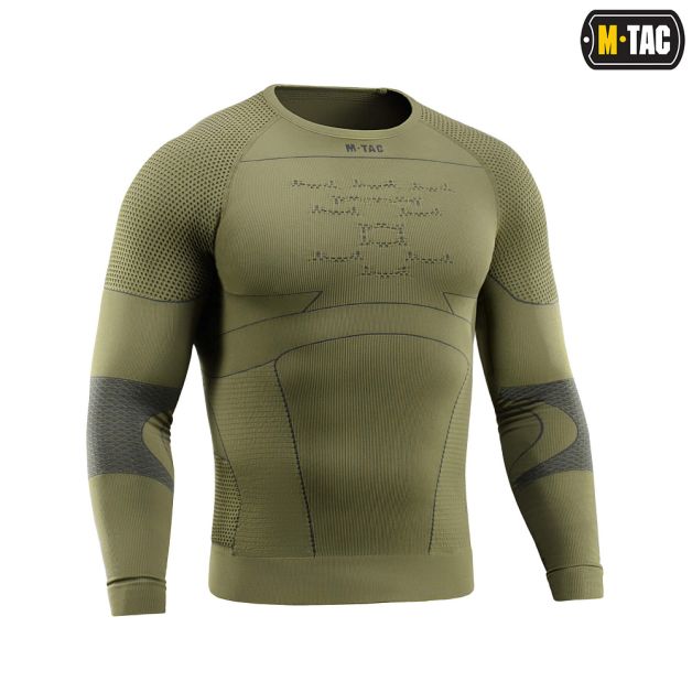 M-Tac терморубашка компрессионная Ranger Green/Dark Grey