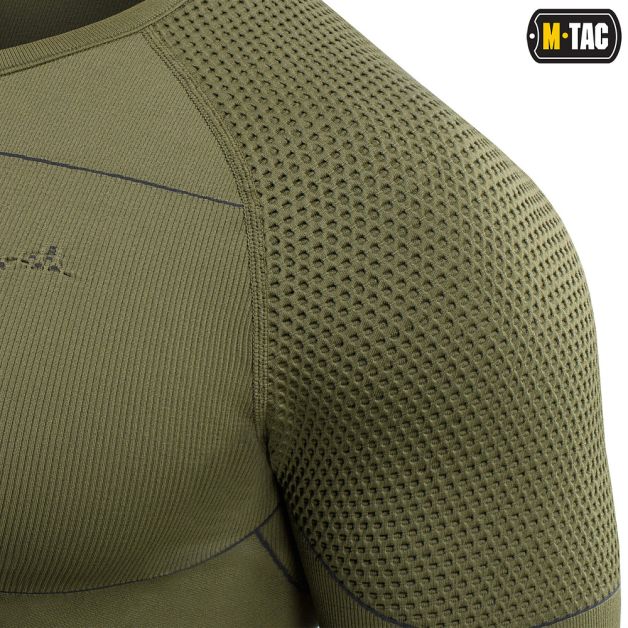 M-Tac терморубашка компрессионная Ranger Green/Dark Grey