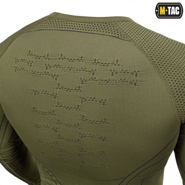 M-Tac терморубашка компрессионная Ranger Green/Dark Grey