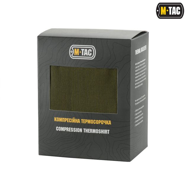 M-Tac терморубашка компрессионная Ranger Green/Dark Grey