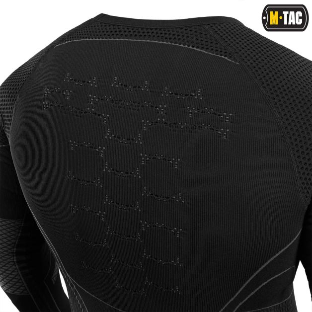 M-Tac терморубашка компрессионная Black/Dark Grey