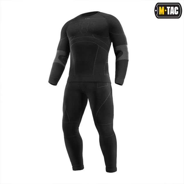 M-Tac терморубашка компрессионная Black/Dark Grey
