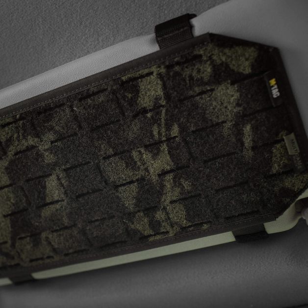 M-Tac велкро-панель на автомобільний сонцезахисний візор Elite Multicam Black