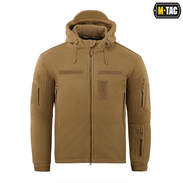 M-Tac куртка флисовая Windblock Division Gen.III Coyote Brown