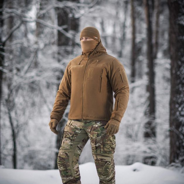 M-Tac куртка флисовая Windblock Division Gen.III Coyote Brown