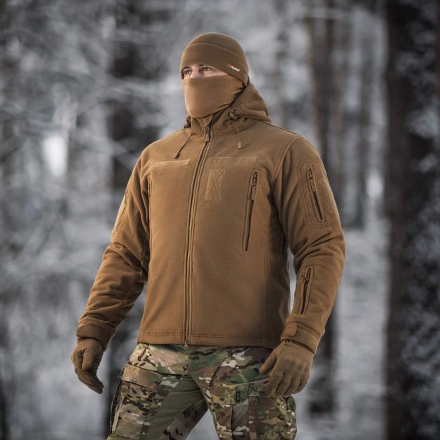 M-Tac куртка флисовая Windblock Division Gen.III Coyote Brown