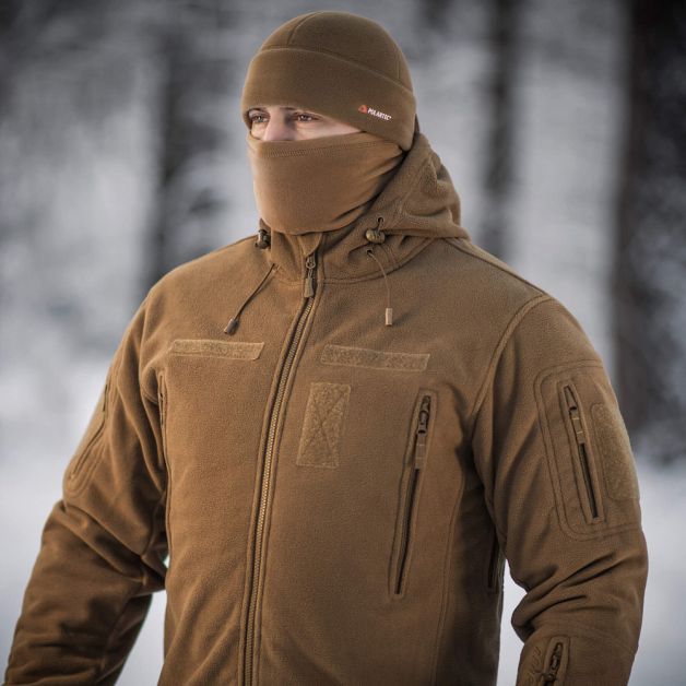 M-Tac куртка флисовая Windblock Division Gen.III Coyote Brown