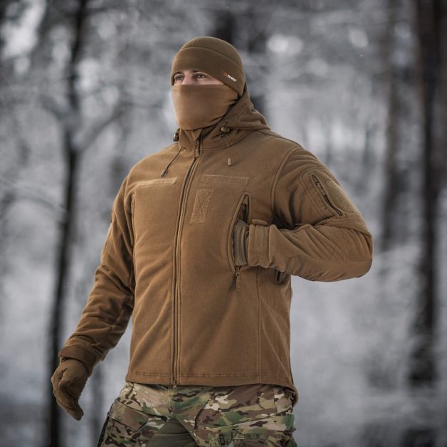 M-Tac куртка флисовая Windblock Division Gen.III Coyote Brown