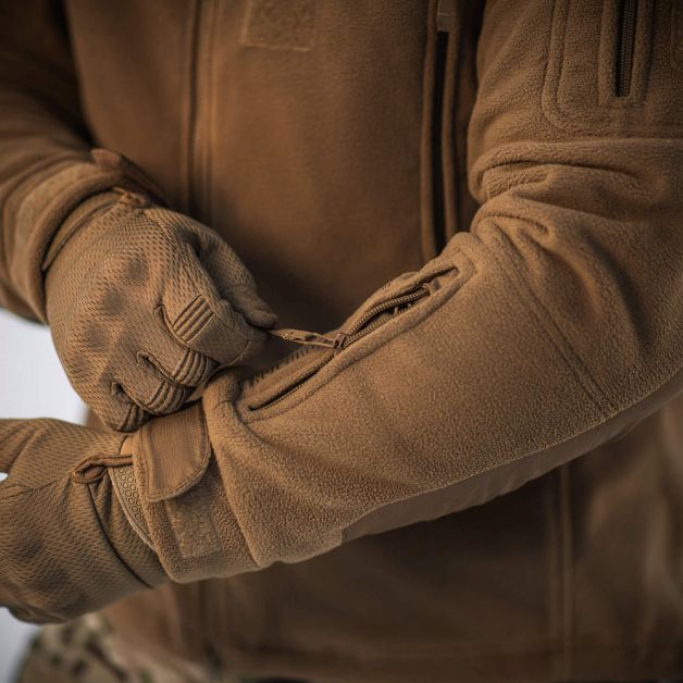 M-Tac куртка флисовая Windblock Division Gen.III Coyote Brown