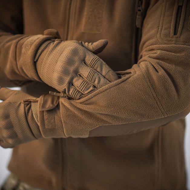 M-Tac куртка флисовая Windblock Division Gen.III Coyote Brown