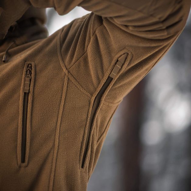 M-Tac куртка флисовая Windblock Division Gen.III Coyote Brown