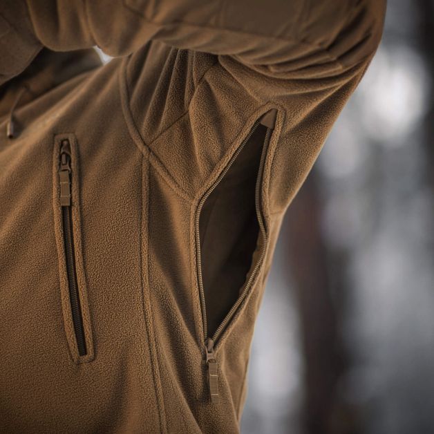 M-Tac куртка флисовая Windblock Division Gen.III Coyote Brown