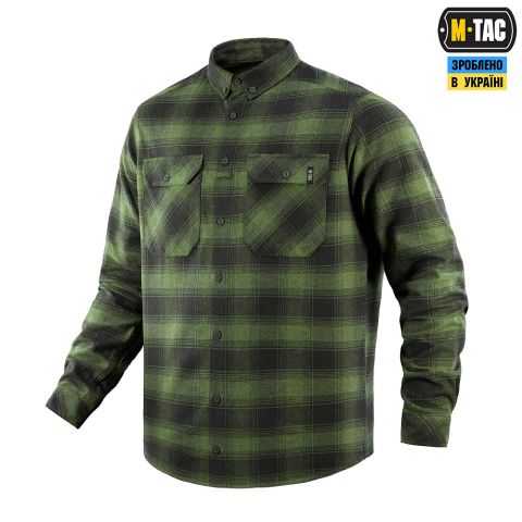 M-Tac рубашка Lumberjack Cotton Shirt Olive/Black