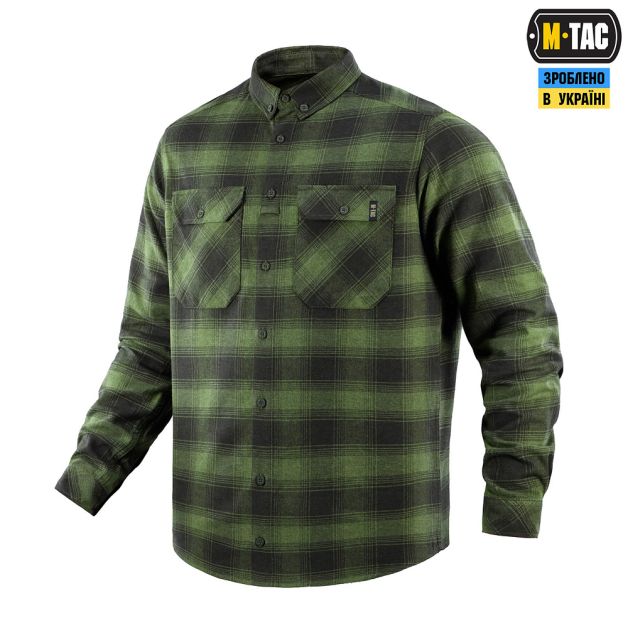M-Tac рубашка Lumberjack Cotton Shirt Olive/Black