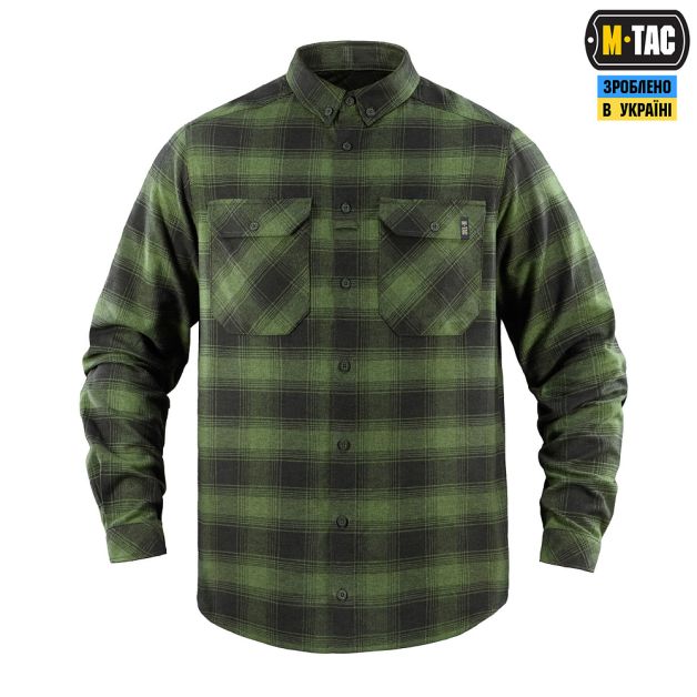 M-Tac рубашка Lumberjack Cotton Shirt Olive/Black