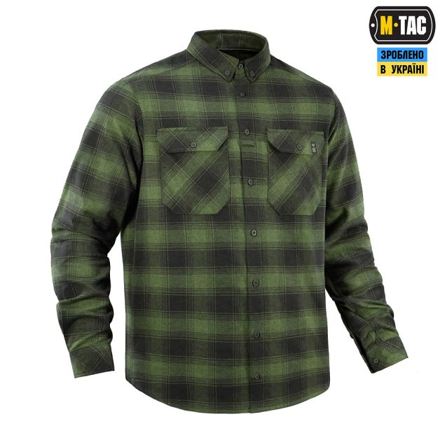 M-Tac рубашка Lumberjack Cotton Shirt Olive/Black