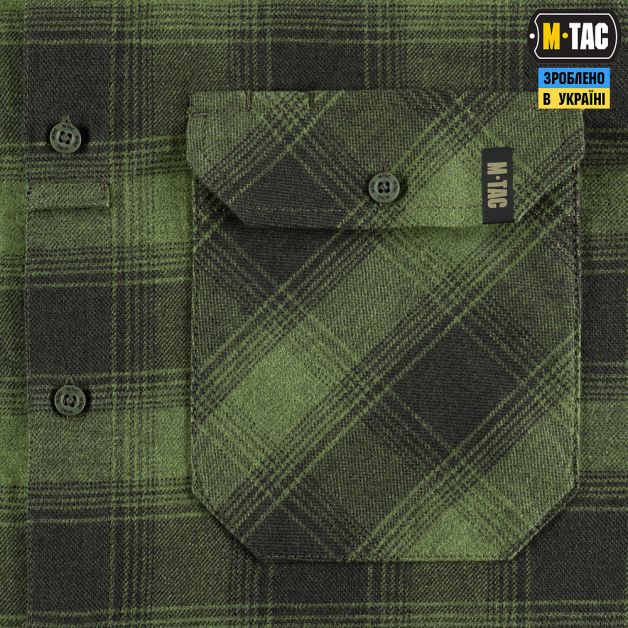 M-Tac рубашка Lumberjack Cotton Shirt Olive/Black