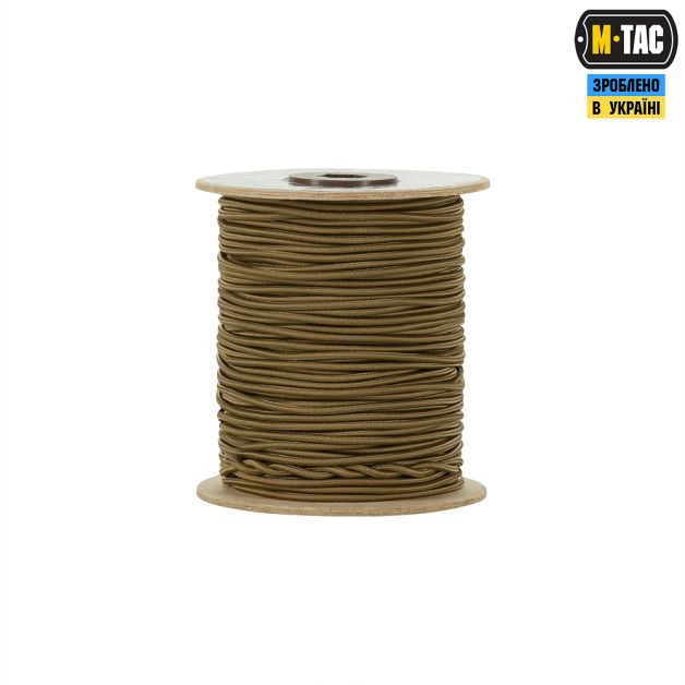 M-Tac паракорд Shock-Cord 3mm 60m Coyote