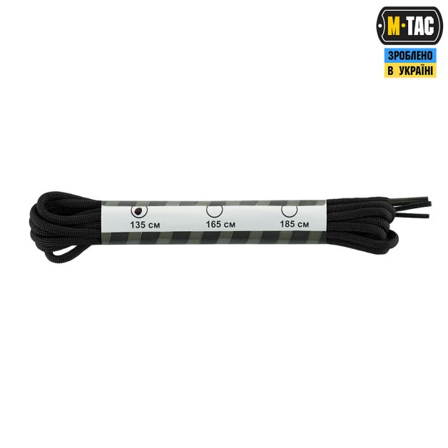 M-Tac шнурки Mil-Spec Nylon Black
