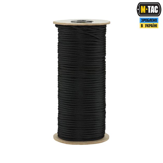 M-Tac паракорд 550 type III 100m Black