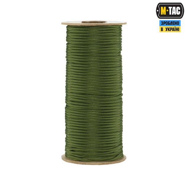 M-Tac паракорд 550 type III 100m Army Green
