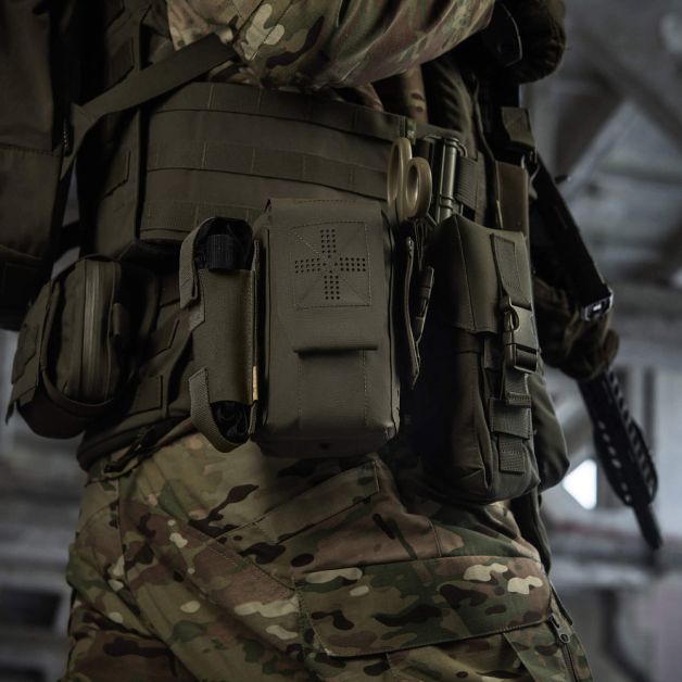 M-Tac подсумок медицинский вертикальный Small Gen.II Elite Ranger Green