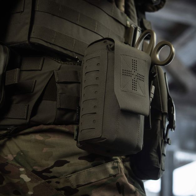 M-Tac подсумок медицинский вертикальный Small Gen.II Elite Ranger Green