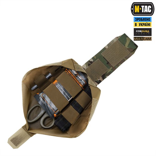 M-Tac подсумок медицинский вертикальный Small Gen.II Elite Multicam