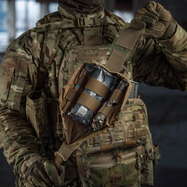 M-Tac подсумок медицинский вертикальный Small Gen.II Elite Multicam