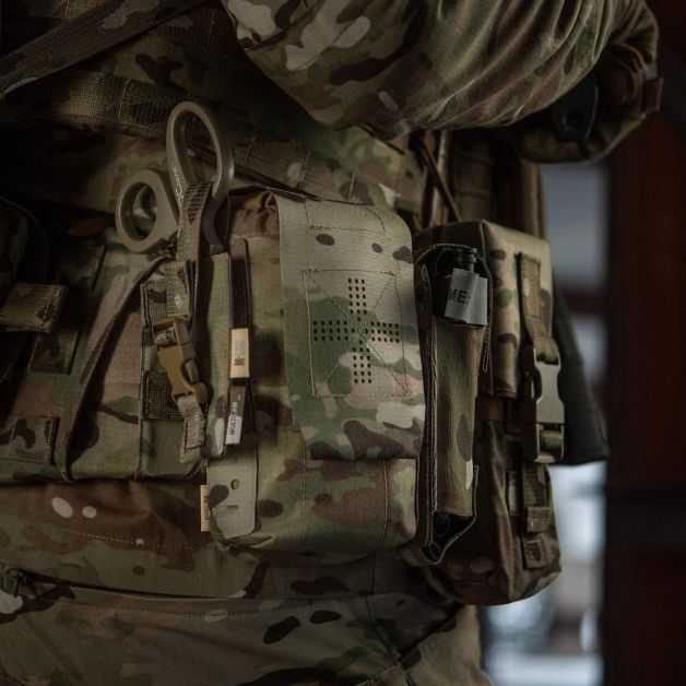M-Tac подсумок медицинский вертикальный Small Gen.II Elite Multicam
