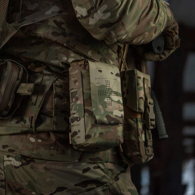 M-Tac подсумок медицинский вертикальный Small Gen.II Elite Multicam