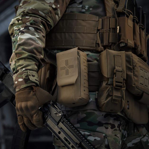 M-Tac подсумок медицинский вертикальный Small Gen.II Elite Coyote