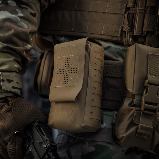 M-Tac подсумок медицинский вертикальный Small Gen.II Elite Coyote