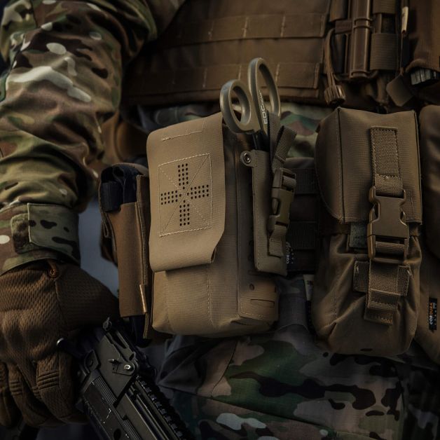 M-Tac подсумок медицинский вертикальный Small Gen.II Elite Coyote