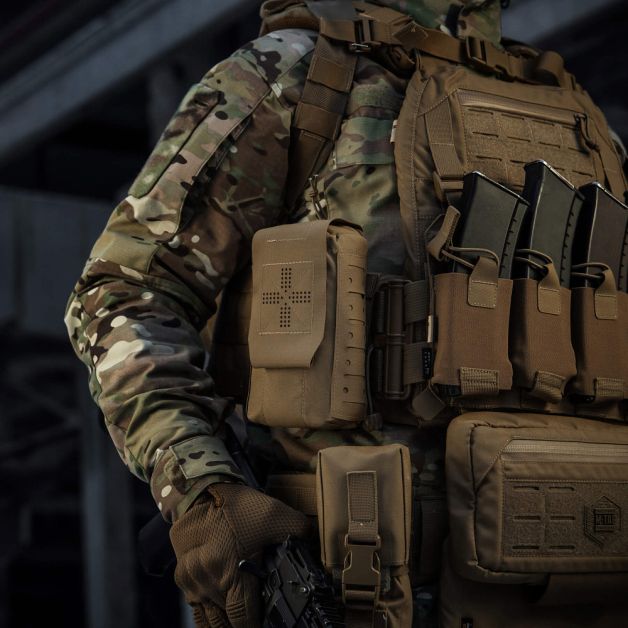 M-Tac подсумок медицинский вертикальный Small Gen.II Elite Coyote