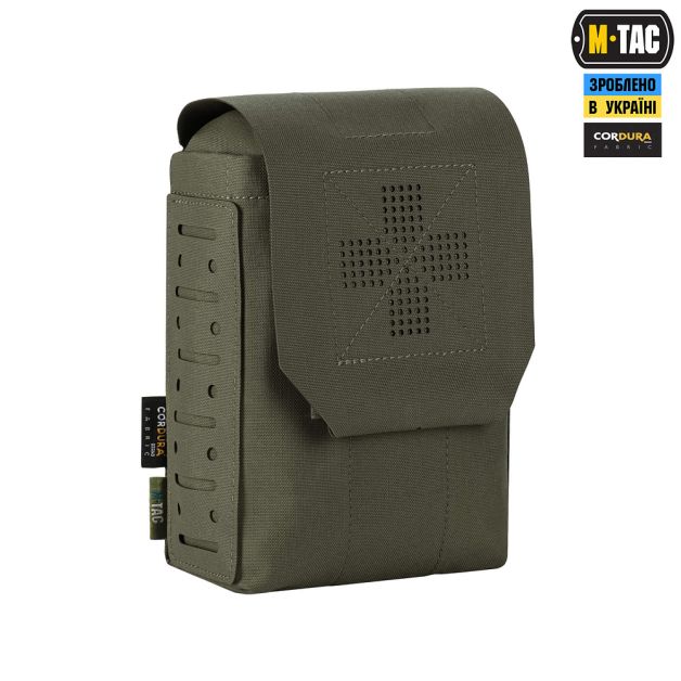 M-Tac подсумок медицинский вертикальный Large Gen.II Elite Ranger Green