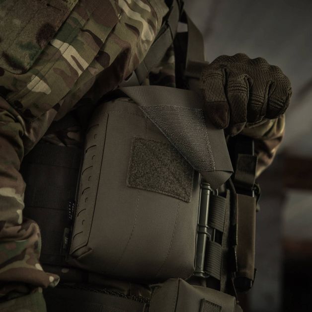 M-Tac подсумок медицинский вертикальный Large Gen.II Elite Ranger Green
