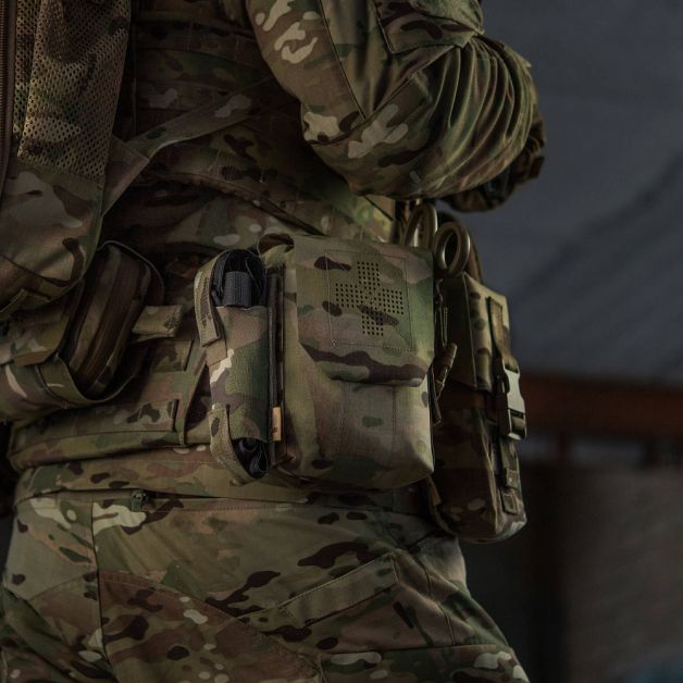 M-Tac подсумок медицинский вертикальный Large Gen.II Elite Multicam